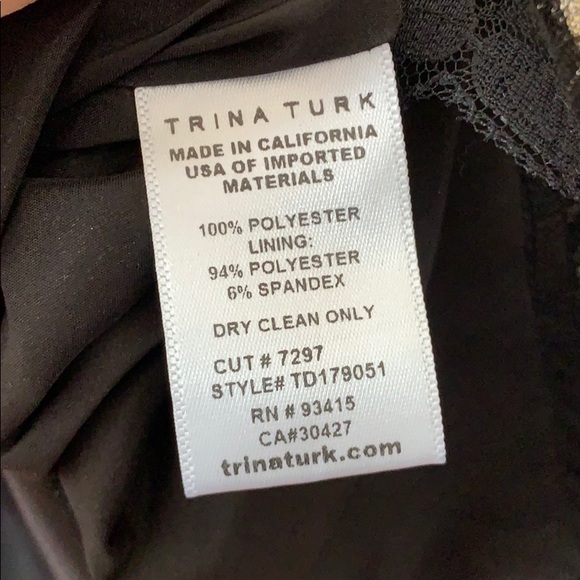 Trina Turk Bell Sleeve Mini Dress - Picture 6 of 6